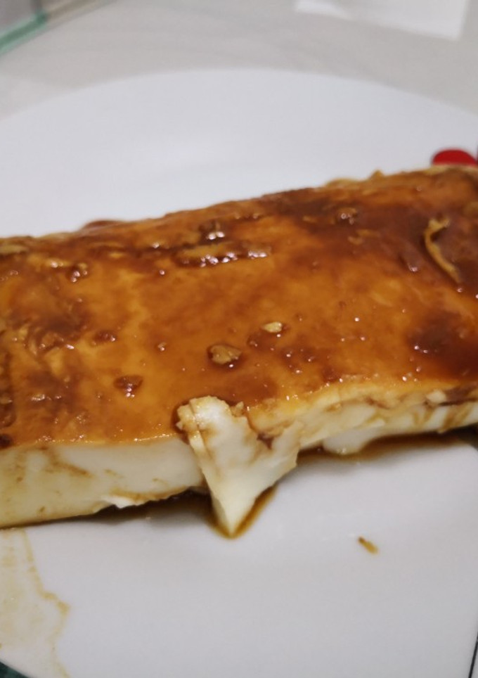 Una foto de Tarta de queso al caramelo