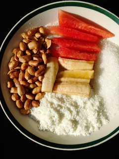 Hadin Garri da kayan marmari ainihin hoton girkin