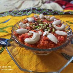 A picture of Healthy Carrot and beetroot delite.