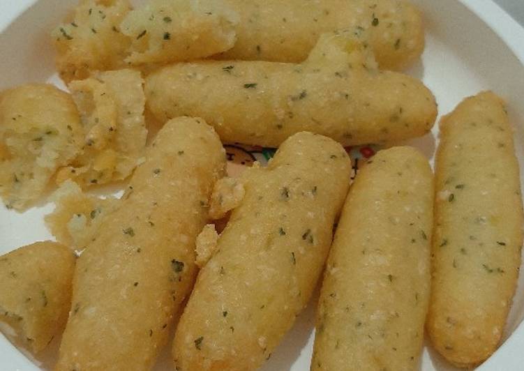 Cara Gampang Menyiapkan Stik kentang keju Anti Gagal