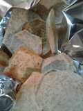 Taro chips baked