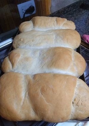 Una foto de Pan casero fácil c/leche en polvo