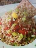 Arroz proteico y con apio 🍚☘️₍⁠₍⁠ ⁠◝⁠(⁠　ﾟ⁠∀⁠ ﾟ⁠ ⁠)⁠◟⁠ ⁠⁾⁠⁾