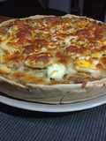 Tarta de pescado, atún, cebolla y zanahorias