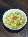 Rujak Timun cuka