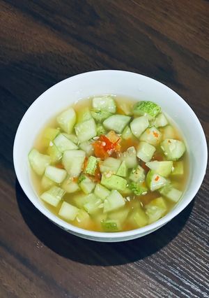Foto resep Rujak Timun cuka