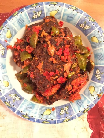 Cara Mudah Membikin Resep 043. Dendeng Balado yang Lezat Sekali Anti Ribet, Sempurna