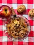 Manzana a la canela de Ceylan🍎postrecito tibio que abriga el alma en invierno ♥️no necesita endulzar