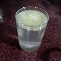 Simple lemon water A picture of Simple lemon water.