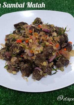 Foto resep Paru Sambal Matah