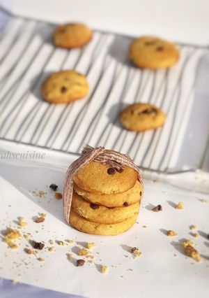 A picture of Chocolate chips cookies🍪.