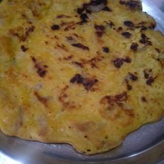 A picture of Besan ka cheela.