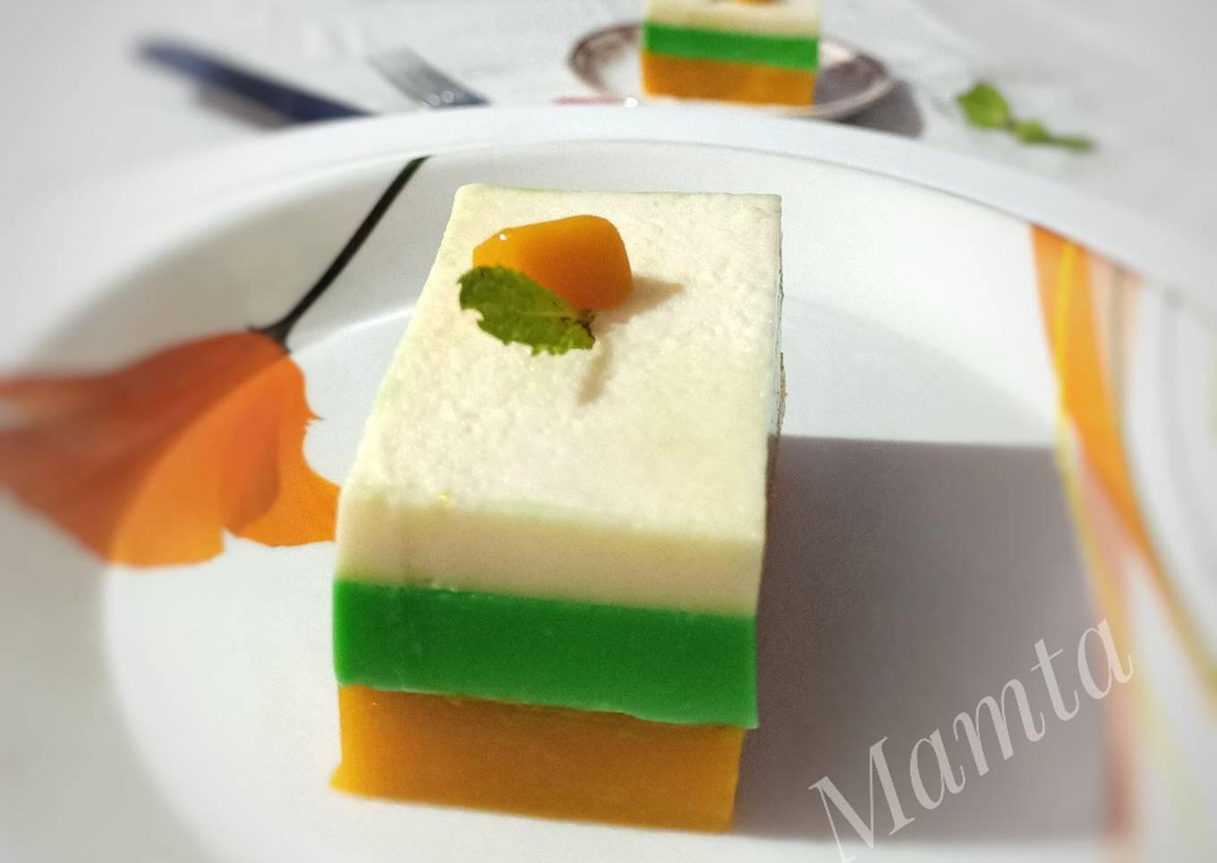 Tricolor Panna Cotta Delight