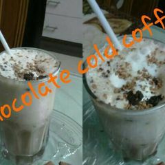 Chocolate cold coffee#summers A picture of Chocolate cold coffee#summers.