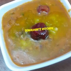 Buttery Nagauri Dal With Zeera Rice A picture of Buttery Nagauri Dal With Zeera Rice.