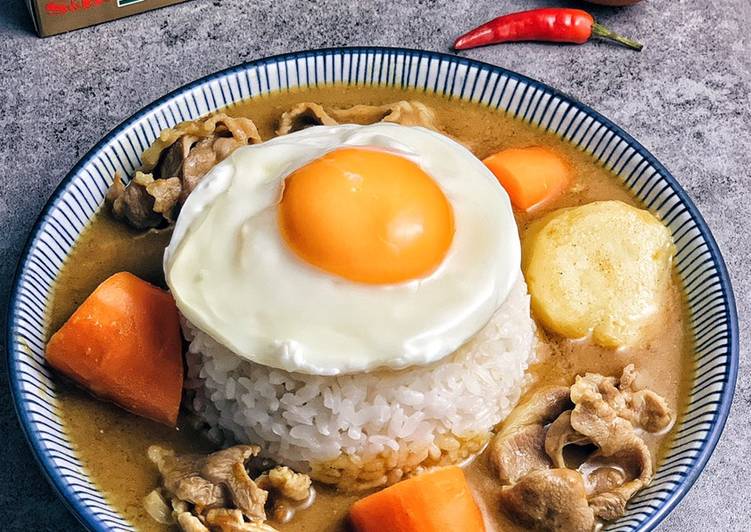 家裡必備咖喱塊~咖喱飯