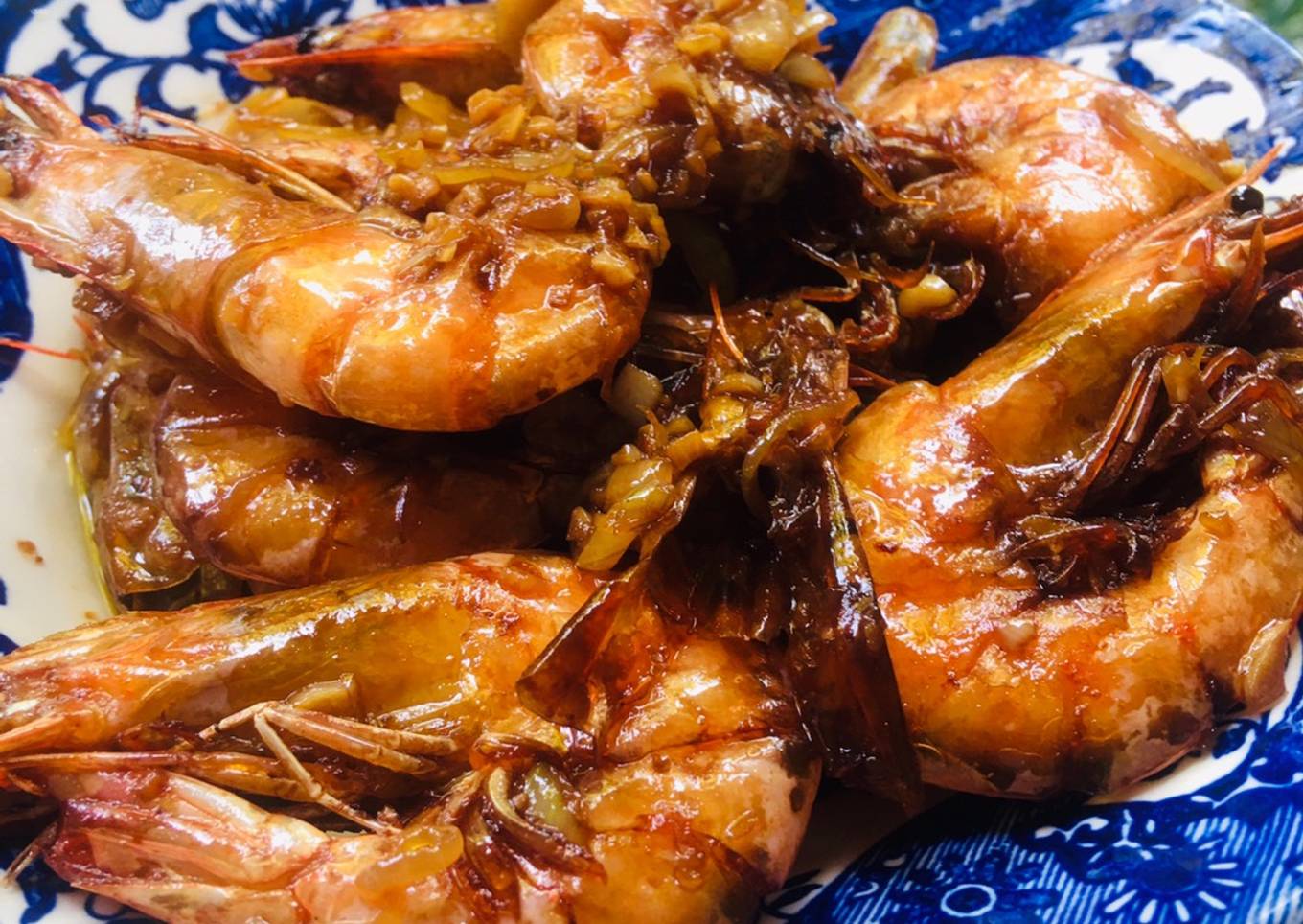 Udang Goreng Mentega no ribet