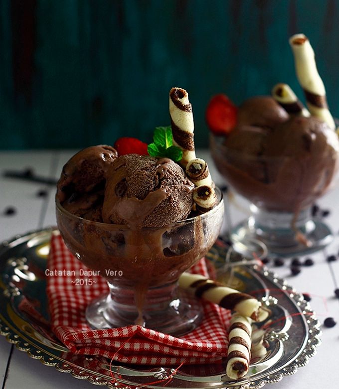 Foto resep ES KRIM SUPER COKELAT