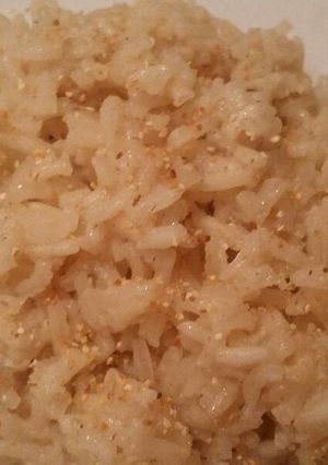 A picture of Cumin-Orange Rice.