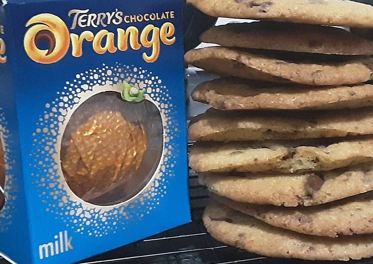 Steps to Prepare Perfect Terry&#39;s Chocolate Orange Cookies