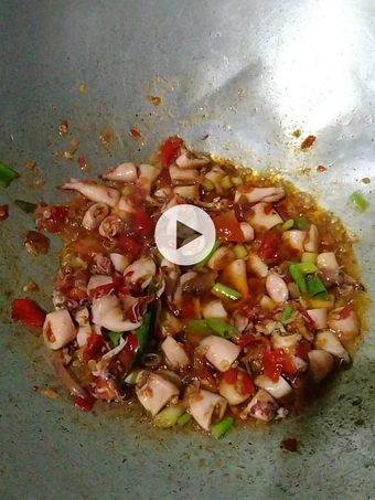 Cara Sederhana Membikin Resep  Seblak Asin Cumi Pedas Manis Gurih yang Sempurna, Bikin Ketagihan