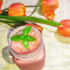 A picture of Watermelon Lemon Ginger Punch 🍉🍋🍹🍹.