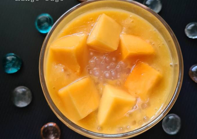 How to Prepare Super Quick Homemade Mango Sago