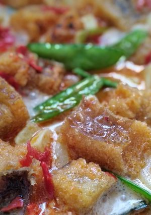Foto resep Sambel goreng krecek kerbau dan kentang
