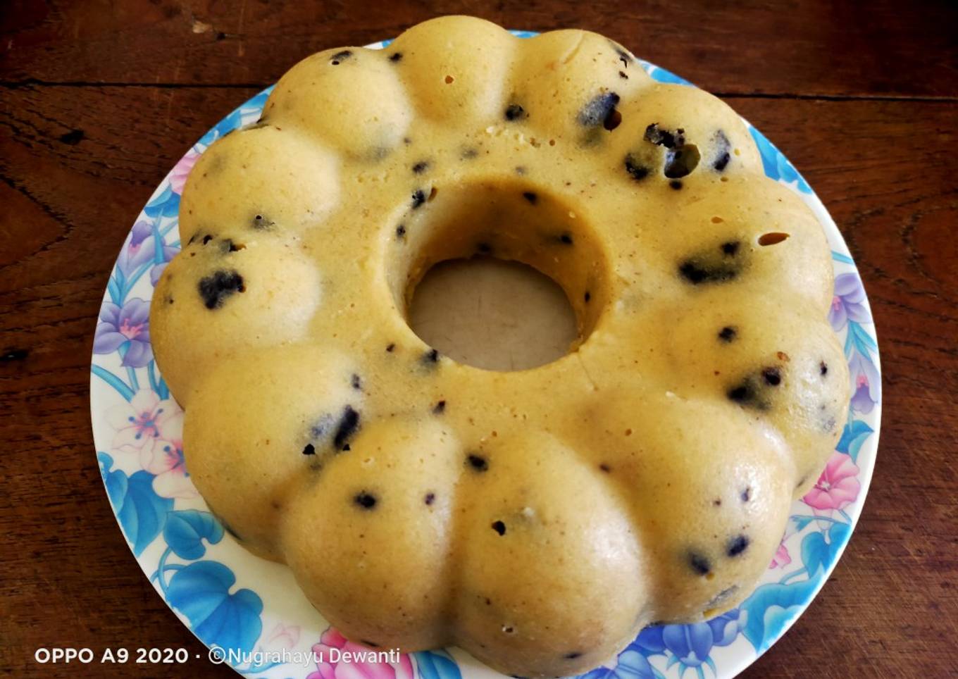 Steamed Oreo Cheese Cake With White Bread