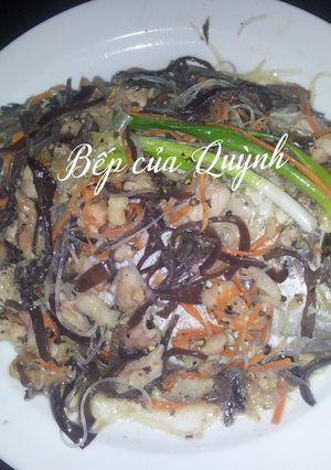 Hình của món Cá chim hấp.