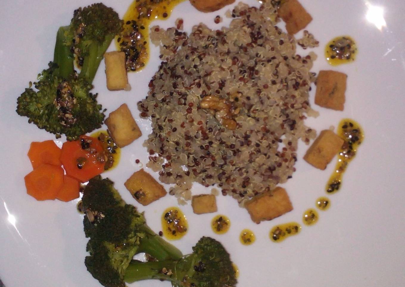 Bio Ensalada templada de quinoa