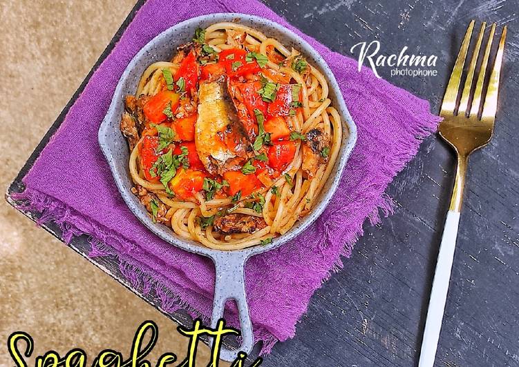 Resep Unik Spaghetti Saus Sarden Enak Sempurna