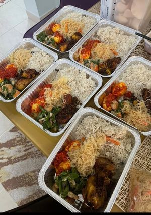 Foto resep Nasi Gurih Komplit