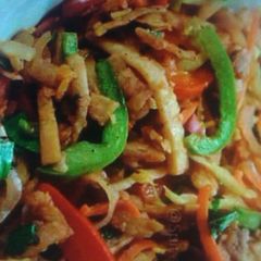 A picture of Chapati noodles.