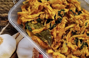 Cara Membuat Ayam suwir kemangi pedas Enak Dan Mudah