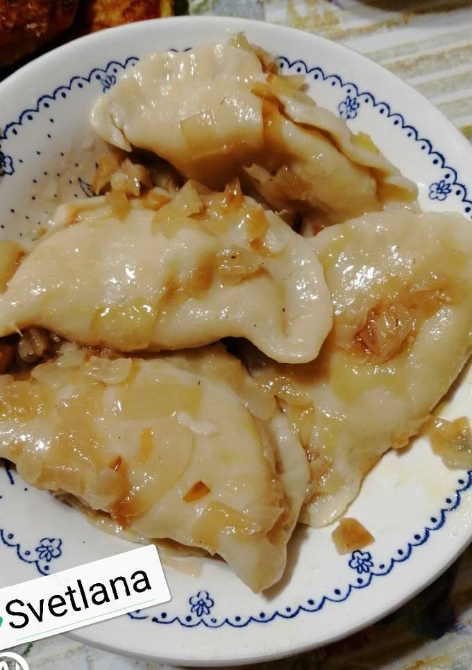 Вареники з картоплею
