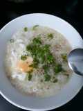 Pork Congee (for Colds)
