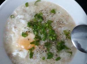 Hình của món Cháo thịt băm(giải cảm).