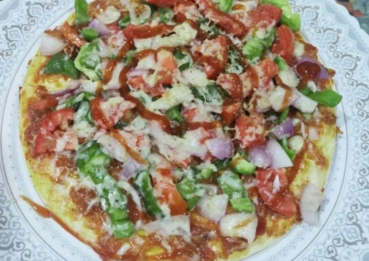 Roti pizza