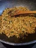 Spicy Ground Beef (Keema) Filling
