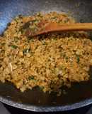 Spicy Ground Beef (Keema) Filling