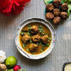 A picture of Lauki ke Kofta in Airfryer.