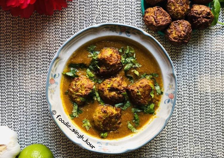 Lauki ke Kofta in Airfryer