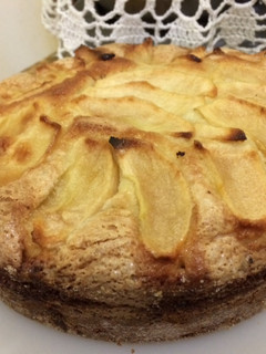 Una foto de Torta de manzana sin tac