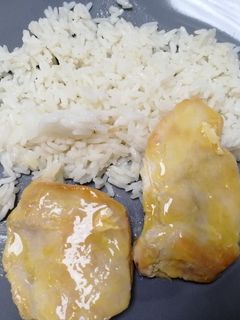 Mézes mustáros csirke recept fotója