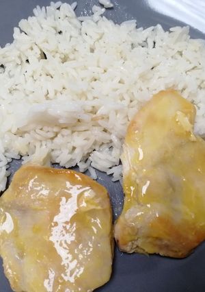 Mézes mustáros csirke recept fotója
