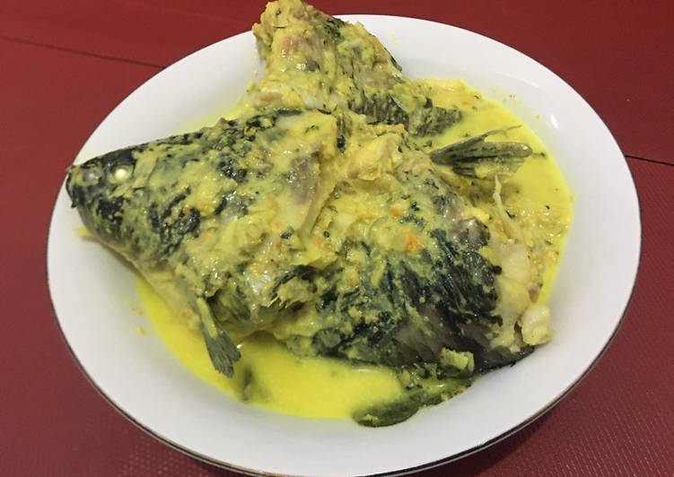 Resep Ikan Mas Santan yang mudah