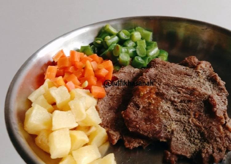 Langkah Mudah untuk Menyiapkan Steak sapi simple yang Lezat Sekali