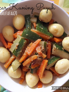 Foto resep 23. Acar Kuning Puyuh