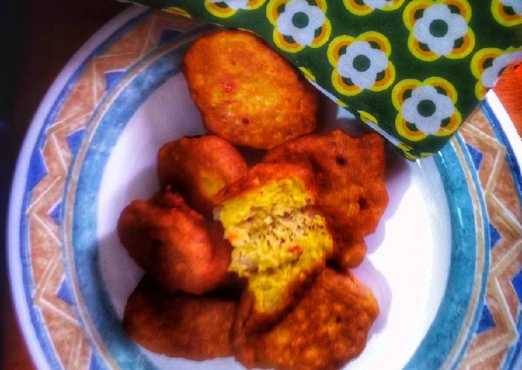 Steps to Prepare Homemade Palm oil Akara